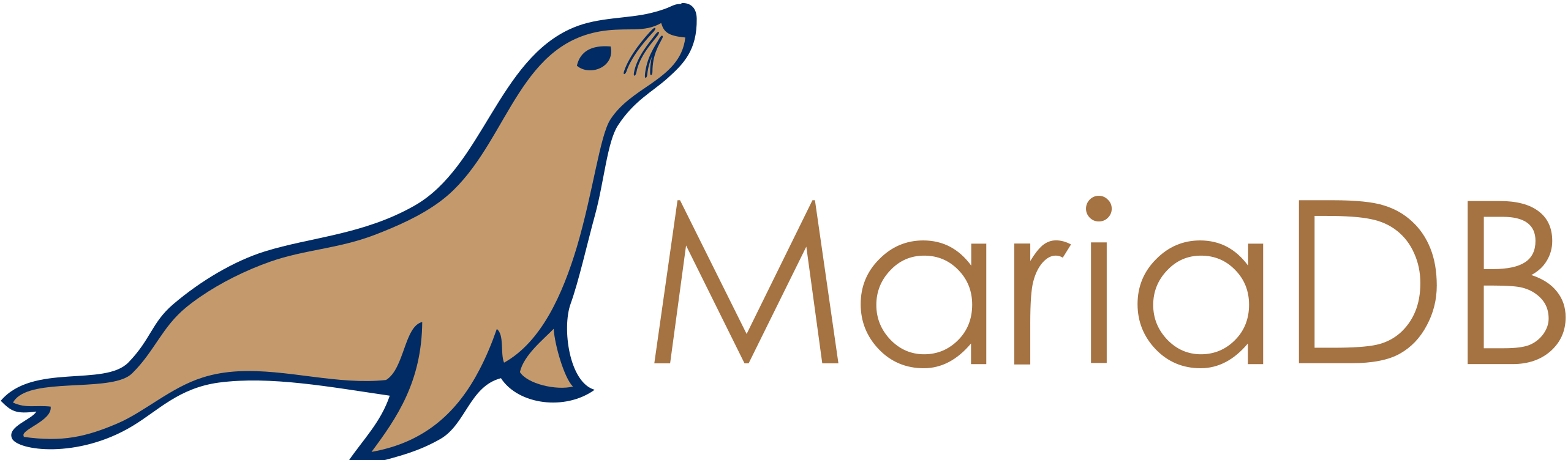 Mariadb-seal-browntext.svg